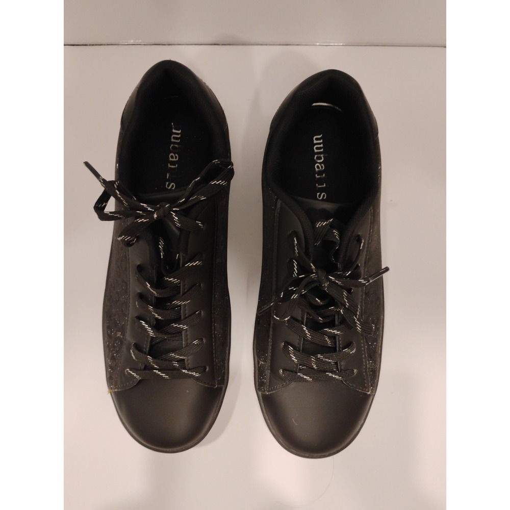 Uubarus Shining‎ Your Life Sparkly Tone/Tone Cheetah Print Ladies Sneakers Sz 10